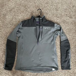 Patagonia Mens Fitz Roy R1 power grid pullover size medium